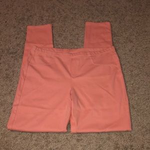 Peach leggings